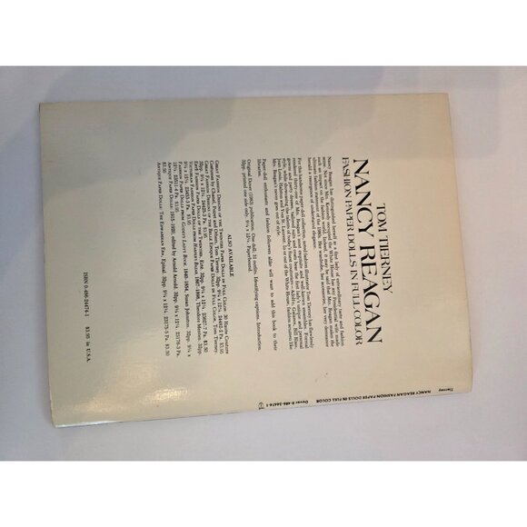 Tom Tierney Ronald & Nancy Reagan Paper Dolls In Full Color Book Set - Picture 5 of 5